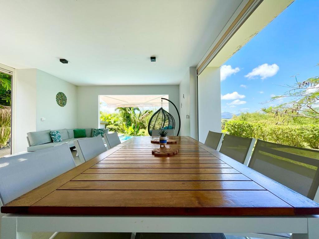 Villa Kumquat Avec Piscine Et Vue Sur Les Montagnes Petit-Bourg Eksteriør bilde